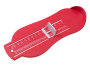 Measure for measuring the length of foot shoes - red