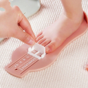 Measure for measuring the length of shoes / shoes / feet - powder pink