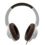 MEDIA-TECH DELPHINI MT3604 Headphones with microphone Wired White, Brown