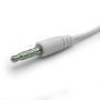 MEDIA-TECH DELPHINI MT3604 Headphones with microphone Wired White, Brown