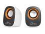 Mediatech MT3137W loudspeaker 6 W Black,White Wired