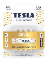Mercury Free Alkaline Manganese Battery, 4pcs, AAA Size / Non-Rechargeable