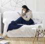 Mermaid tail blanket 80x180 - dark blue