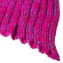 Mermaid tail blanket 80x180 - dark pink