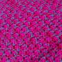 Mermaid tail blanket 80x180 - dark pink