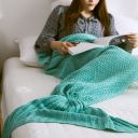 Mermaid tail blanket 80x180 - green