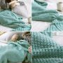 Mermaid tail blanket 80x180 - green