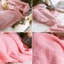 Mermaid tail blanket 80x180 - light pink