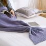 Mermaid tail blanket 80x180 - purple