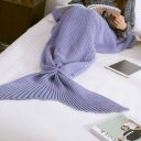 Mermaid tail blanket 80x180 - purple