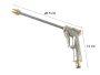 Metal / adjustable high pressure washer gun