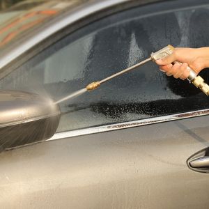 Metal / adjustable high pressure washer gun