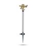 Metal garden sprinkler pulsating high