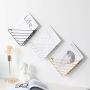 Metal stand for documents - white