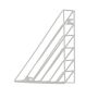 Metal stand for documents - white