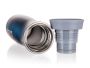 METALLIC thermal mug 380 ml, blue