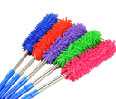 Microfiber dusting brush - green