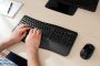Microsoft Comfort Desktop 5050 keyboard RF Wireless QWERTY International EER Black