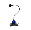 Mikrofon Esperanza Chat Desktop EH130B (kolor czarny, kolor niebieski)