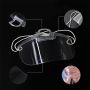 Mini beard visor - transparent face shield 