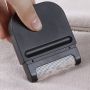Mini manual clothes shaver - black