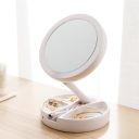 Mirror double-sided LED cosmetic 