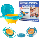 Miska niekapek, niewysypka GYRO BOWL - turkusowa