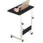 Mobile laptop table / Mobile coffee table - black