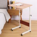 Mobile laptop table / Mobile coffee table - wood