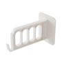 Mobile organizer for hangers - white