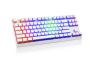 Modecom Volcano Lanparty Pudding Edition RGB (Outemu Brown) Mechanical Keyboard, White