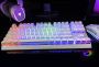 Modecom Volcano Lanparty Pudding Edition RGB (Outemu Brown) Mechanical Keyboard, White
