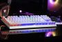 Modecom Volcano Lanparty Pudding Edition RGB (Outemu Brown) Mechanical Keyboard, White