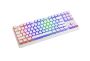 Modecom Volcano Lanparty Pudding Edition RGB (Outemu Brown) Mechanical Keyboard, White