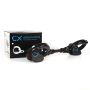 Modern electric skateboard - black