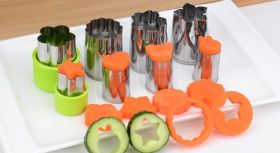 Molds for cutting out fruit, cookies 8 pcs