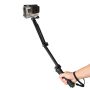 Monopod tripod for sports camera GoPro - black