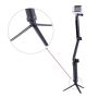 Monopod tripod for sports camera GoPro - black