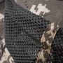 Mosquito net, insect net, hat - green and black