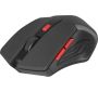 MOUSE DEFENDER ACCURA MM-275 RF BLACK & RED OPTICAL 1600DPI 6P