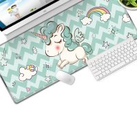 Mouse pad and keyboard - Unicorn