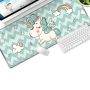 Mouse pad and keyboard - Unicorn