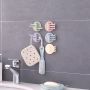 Movable hangers for accessories - green
