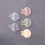 Movable hangers for accessories - pink