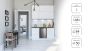 MPM 112-CJ-16/AA fridge-freezer Freestanding 82 L Grey