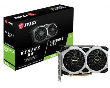 MSI V379-013R graphics card NVIDIA GeForce GTX 1660 6 GB GDDR5
