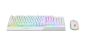 MSI Vigor GK30 Combo USB QWERTY Keyboard + Mouse GM11 White