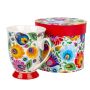 Mug FOLKSTAR Helenka Lowicka white
