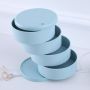 Multi-level jewelery box - blue