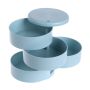 Multi-level jewelery box - blue